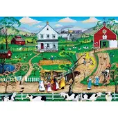 Master Pieces Puzzle Hometown Gallery The Peddler 1000 Teile
