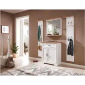 Innostyle Garderobenset 2 Jasmin Pinie hell und Artisan Eiche 223x204 cm