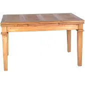 MiaMöbel Esstisch Mexico Möbel 140x90 cm Landhausstil Massivholz Pinie Honig