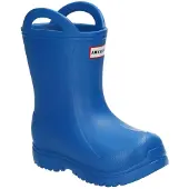 American Club KAL31 Kinder Gummistiefel wasserdicht Regenstiefel leicht Blau Gr. 27