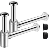 Markenlos Siphon Raumspartend - für Waschbecken
