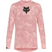 FOX Racing - Ranger Tru Dri L/S Jersey - Radtrikot Gr L rosa