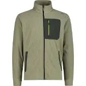 CMP - Jacquard Knit Jacket - Fleecejacke Gr 48 oliv