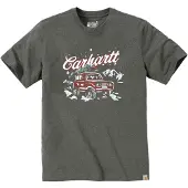 Carhartt - Dearborn Relaxed Holiday T-Shirt - T-Shirt Gr XXL oliv/grau