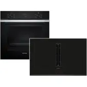 Siemens EQ314IV0SZ, Zonen-Induktionskochfeld, 4 Zone(n), Glaskeramik, Schwarz, Berührung, 80,2 cm