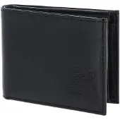 OXMOX Leder Geldbörse Leather RFID Protect Pocketbörse Turtle 2.0 Embossed Black schwarz