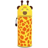 OEM Weiches Silikon-Etui 2in1, Kawaii, stehend, Giraffe, rosa, für Mädchen und Jungen