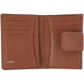 Golden Head Leder Geldbörse Polo RFID Protect Damenbörse 2137 Cognac braun