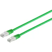 Shiverpeaks Patchkabel cat 6 S/FTP PIMF Halogenfrei grün 2m