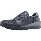 ACO HAUSTECHNIK Aco Luna 18 Damenschuhe Schnürschuhe Schwarz Freizeit