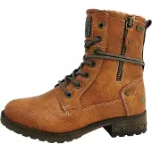 Mustang Kinderschuhe Mädchen Winterstiefel Braun Freizeit