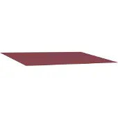 vidaXL Markisenersatzstoff Bordeauxrot 350 x 200 cm Polyester