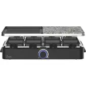 B-Kitchen Grill 950, Schwarz, Drehregler, 1400 W, 448 mm, 227 mm, 145 mm