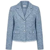 St. Emile Blazer ­Reverskragen blau