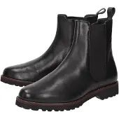 Sioux Stiefelette "Meredith-750-H", Damen, Gr. 37.5 (UK 4 1/2), schwarz, Obermaterial: 100% Lammnappaleder LANA. 100% Gummi rubber., Schuhe Stiefelette