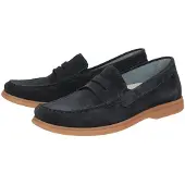 Sioux Slipper "Giumelo-712-H", Herren, Gr. 39.5 (UK 6), blau (dunkelblau), Obermaterial: 100% Kalbsveloursleder CAVL. 100% Gummi rubber., Schuhe Slipper
