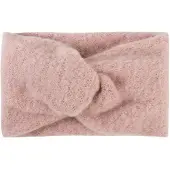 StyleBREAKER Stirnband "Weiches Feinstrick Stirnband mit Twist Knoten", Damen, rosa (altrose), Obermaterial: 100% Polyacryl PAN., Modisch, Mützen Stirnband