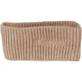 StyleBREAKER Stirnband "Strick Stirnband Rippenmuster", Damen, braun (hellbraun), Obermaterial: 100% Polyester PES., Modisch, Mützen Stirnband