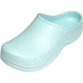 Ladeheid Gartenclogs für Damen Ultraleicht EVA Gartenschuhe LA-CA-ComoWoman (Aquablau, 38)