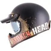 Broken Head Retro Helm Rusty Rider Orange XL (61-62 cm)