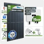 TEPTO 16 kWp Huawei PV-Anlage 35x 460Wp Fullblack Speicher erweiterbar