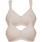 Susa 2er Pack BH ohne Bügel Topsy Cappuccino cappuccino