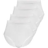 Sassa 4er Sparpack Slip Maxi LOVELY SKIN White white