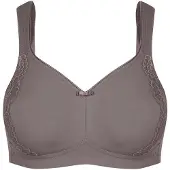 Susa Minimizer-BH "Minimizer ohne Bügel London", Damen, Gr. 95, Cup H, lila (frosty lavender), Obermaterial: 76% Polyamid PA. 24% Elasthan EL., BHs Minimizer-BH