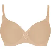 Viania T-Shirt-BH "Spacer Bügel BH Carola", Damen, Gr. 70, Cup D, beige (nude), Stoff, Obermaterial: 62% Polyamid PA. 27% Polyester PES. 11% Elasthan EL., BHs T-Shirt-BH