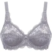 Susa Bügel-BH "BH mit Bügel Latina", Damen, Gr. 90, Cup B, lila (frosty lavender), Spitze, Obermaterial: 77% Polyamid PA. 15% Baumwolle CO. 8% Elasthan EL., BHs Bügel-BH