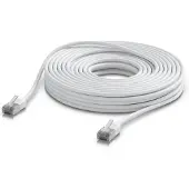 Ubiquiti UACC-Cable-Patch-Outdoor-C6A-8M-W, 8 m, Cat6a, F/UTP (FTP), RJ-45, RJ-45, Weiß