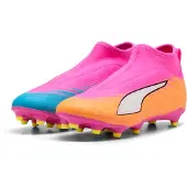 Puma Ultra 6 Match+ Ll Fg/ag Jugendfußballschuhe Rosa EU 37 Kinder Rosa EU 37