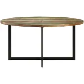 Syfax Esstisch 110x75 cm Altholz Massivholz