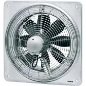 Maico 0083.0484 Axial-Wandventilator EZQ 20/4 E quadrat. Wandplatte, Wechselstrom, DN200 00830484