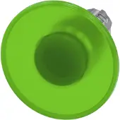 Siemens 3SU1051-1CA40-0AA0 Pilzdrucktaster, beleuchtet, 22mm, rund, Metall, hochglanz, grün, 60mm 3SU10511CA400AA0