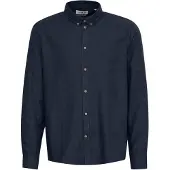 !Solid Hemd Pete 21107465 Dunkelblau Regular Fit