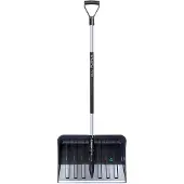 Prosperplast Schneeschieber Ergonomischer Schneeräumer Schneeschaufel Alukante Alpinus Eco