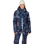 Rossignol JCC Sublim Damen Skijacke mit Kapuze blau S