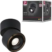 Paulmann Spircle LED-Aufbaustrahler schwarz matt