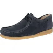 Sioux Schnürschuh "Grashopper-H-011", Herren, Gr. 40 (UK 6 1/2), blau (dunkelblau), Obermaterial: 100% Kalbsveloursleder CAVL. 100% Naturkautschuk NaRubber., Schuhe Schnürschuh