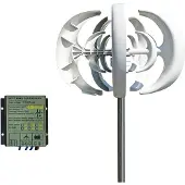 OEM Windturbine, hohe Effizienz, Betrieb bei niedrigen Windgeschwindigkeiten, Mit MPPT-Controller-a, 2000W-e, 24V-b