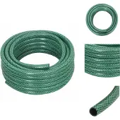 vidaXL Gartenschlauch Grün 0,6" 50 m PVC - Gartenschläuche