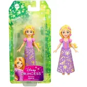 Mattel Disney Princess Rapunzel Core Small Doll, Mini-Puppe, Weiblich, 3 Jahr(e), Junge/Mädchen, 95,4 mm, 50 g