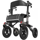OEM Faltbarer Rollator, leicht, verstellbarer Griff, Grau