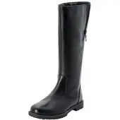 Sheego Weitschaftstiefel , Damen, Gr. 43, XXL-Schaft, schwarz, Leder, Schuhe Weitschaftstiefel