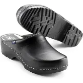 Sika Schuh Traditionell Clog Schwarz-48