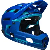 Bell Fullfacehelm SUPER AIR R SPHERICAL matte/blue : L Größe: L
