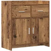 Syfax Sideboard Altholz 75 x 36 x 80 cm Holzwerkstoff