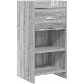 Syfax Sideboard Grau Sonoma 40 x 36 x 80 cm Holzwerkstoff