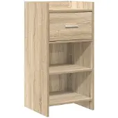 Syfax Sideboard Sonoma-Eiche 40 x 36 x 80 cm Holzwerkstoff